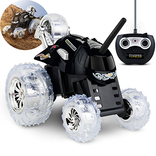 sharper image remote control monster spinning car