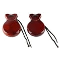 thumbnail image 1 of Mosiee Authentique Castanettes Espagnoles pour Adultes Performers Ensemble de Percussion Professionnel, 1 of 9