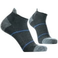 thumbnail image 4 of Solax Men's 72% Merino Wool Hiking Socks Outdoor Trail Trekking Cushioned Breathable Low Cut Ankle Socks 3 Pairs (LG Asst138), 4 of 8