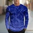 thumbnail image 1 of Blusas y camisas de manga larga con cuello redondo, moda casual para hombre, estampado deportivo, blusas de manga larga con cuello redondo, camisas para hombre, blusa de poliéster, 1 of 5
