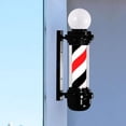thumbnail image 6 of Gazechimp 23.6" Barber Pole Light Classic Signs Barber Shop Open Sign for Indoor Salon red black white, 6 of 8