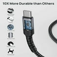 thumbnail image 2 of CRESTIN- 2In1 Link Cable 10Ft Compatible Meta Quest 2 Accessories Pc Charging Data Sync, 2 of 6