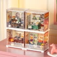 thumbnail image 4 of Rolife Mini Dollhouse Super Creator Plastic Building Set Toys Playset Gifts for Teens Adults, Butter Bakery House, 4 of 6