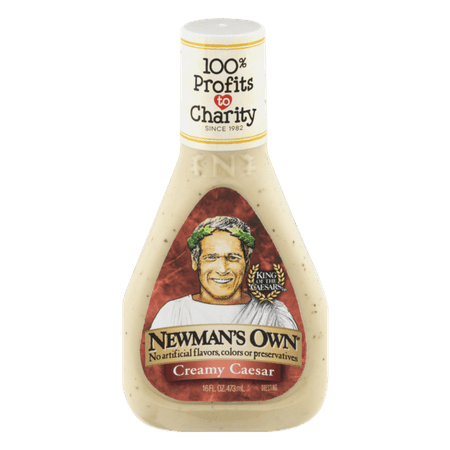 (2 Pack) Newman's Own Creamy Caesar Dressing, 16 (Best Creamy Caesar Dressing)