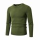 thumbnail image 1 of Ceisia Men's Slim Fit Crew Neck Sweater, Solid Color Knitted Pullover for Casual & Business Wear Gifts, 1 of 4