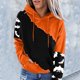 thumbnail image 4 of Gibobby Sudadera cómoda para mujer Sudadera para mujeres O Cuello Long Sleeve Parties Sudadera Casual （Negro， S), 4 of 4
