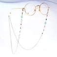 thumbnail image 3 of 1Set Silver Eyewear String Lanyard Retainer Eyeglass Cords for Sunglasses Reading Glasses Protection, 3 of 9