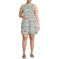thumbnail image 2 of Terra & Sky Women's Plus Size Swing Tank Dress, 2 of 5