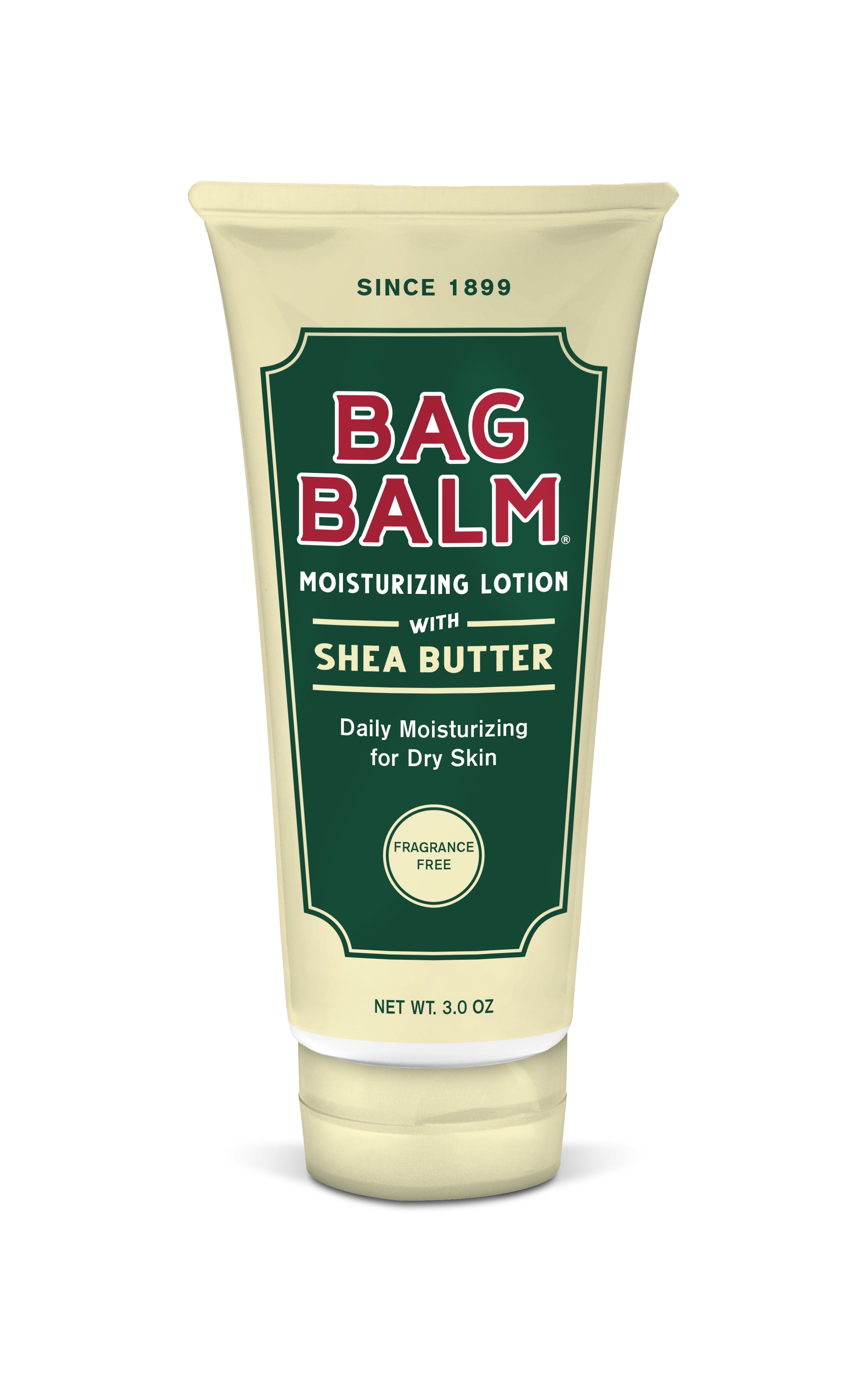 Bag Balm Daily Moisturizing Hand & Body Lotion, Fragrance Free, 3 fl oz ( 89 ml)