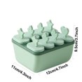 thumbnail image 4 of Molde de Helado DIY Cateissary PP para el Hogar Herramienta de Cocina Color Verde 12x11.5x9.5cm, 4 of 6