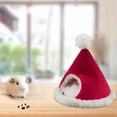 thumbnail image 1 of Christmas Guinea Pig Bed Fleece Small Animals Bed Hamster Mini House Christmas Guinea Pig Bed Fleece Small Animals Bed Hamster Mini House For Dutch Pig  Sugar Glider Hedgehog, 1 of 7