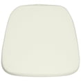 thumbnail image 1 of Flash Furniture Soft Ivory Fabric Chiavari Chair Cushion, 1 of 3