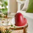thumbnail image 1 of Caja de pañuelos con forma de corazón, adorno de escritorio, servilletero, caja de toallas de papel para baño, mesa de café, decoración de restaurante Rojo, 1 of 8