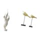 thumbnail image 5 of Escultura moderna de resina y madera, colección de estatuas, artesanías, figuras de animales, adornos decorativos para chimenea, escritorio de oficina, 5 of 8