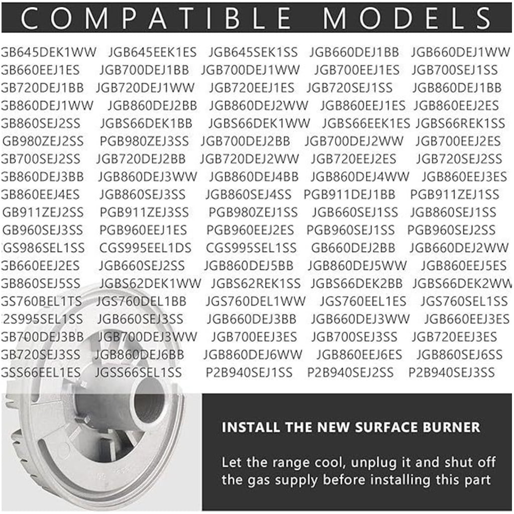 Global Gas Extent Bottom Plate Fast Change Aluminum Wrought Iron Replacement Part For Oven Stove Entities