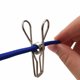 thumbnail image 5 of Paquete de 40 alfileres para ropa, alambre de acero inoxidable multiusos de 2 pulgadas, alfileres para ropa con cordón, Clips de utilidad, ganchos para el hogar/la oficina Xemadio SNFLD1604, 5 of 8