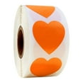 thumbnail image 1 of IMENGL Clearance! Delayuji Adhesive Sided Tape Love Valentine Sticker; Sticker Decoration; Sticker Tape; (500 Pieces Per Roll) One Size Multi-Color, 1 of 1