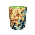 thumbnail image 2 of Daisies Flower Coffee Mug Fun Custom Ceramic Mugs 11oz Green, 2 of 5