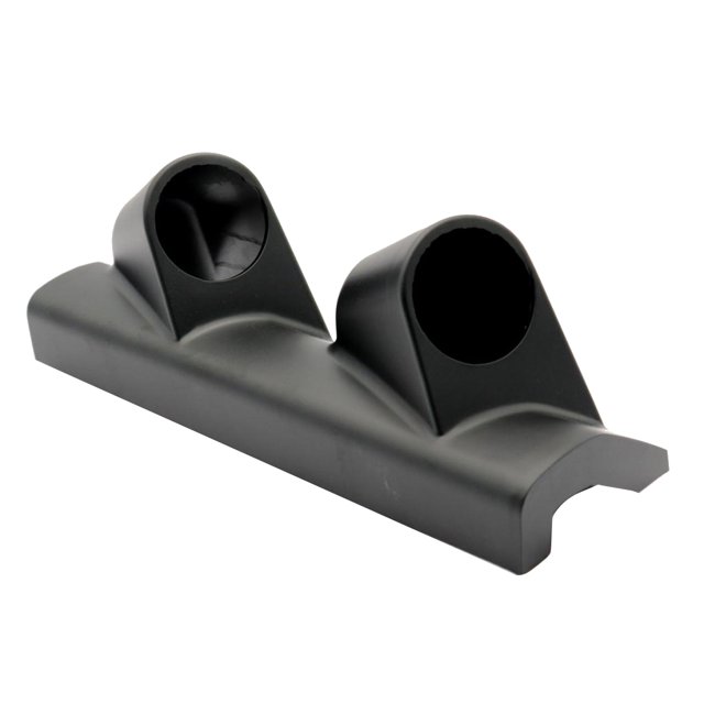 Riwesomey Car 52mm Double Hole Right Side Pillar Meter Black Mount Gauge Holder Vehículos, repuestos y accesorios Mis