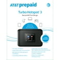 thumbnail image 5 of AT&T Turbo Hotspot 3 256 MB, Black - Prepaid Hotspot, 5 of 8