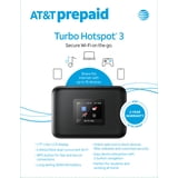 Free Shipping! AT&T Prepaid Hotspot 3 Black, 256 MB, Portable Wi-Fi ...