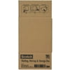 Scotch 8008.8FB Folded Box, 8 in L x 8 in W x 8 in H, Brown