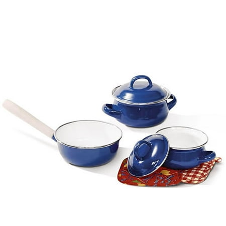 Step2 Seven-Piece Enamel Cooking Essentials Set