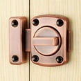 thumbnail image 4 of JULYING Zinc Alloy Safety Door Slide Latches Kitchen Cabinet Keyless Twist Locks ​kit, 4 of 19
