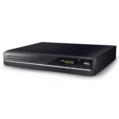 Supersonic SC-20H 2.0 Channel DVD Player with Surround Sound, HDMI Output, USB/SD Inputs, Multi-Language Subtitles, Compatible with DVD, VCD, CD, MP3, and Multiple Video Formats
