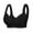 Black, variant on Front Closure Lace Bras for Women Posture Wirefree Bra Seamless Brassiere Underwire Unpadded Plus Size Full Coverage T-Shirt Bras