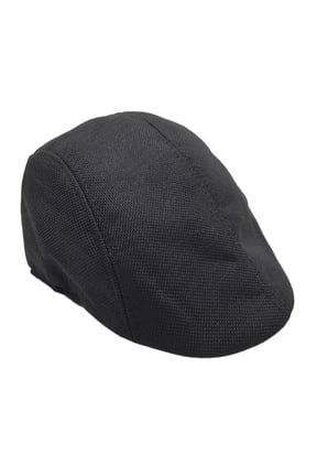 Men's Flat Cap Summer Newsboy Hats Breathable Gatsby Irish Cabbie Ivy Cap Driving Hunting Hat Beret Cap Beret Visor Flat Sport Breathable Running Sunhat Men Mesh Casual Hat Summer Caps