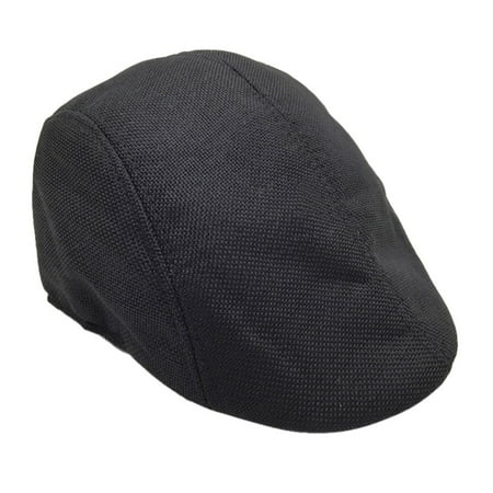 

Jeborah Men Summer Visor Hat Sunhat Mesh Running Sport Casual Breathable Beret Flat Cap