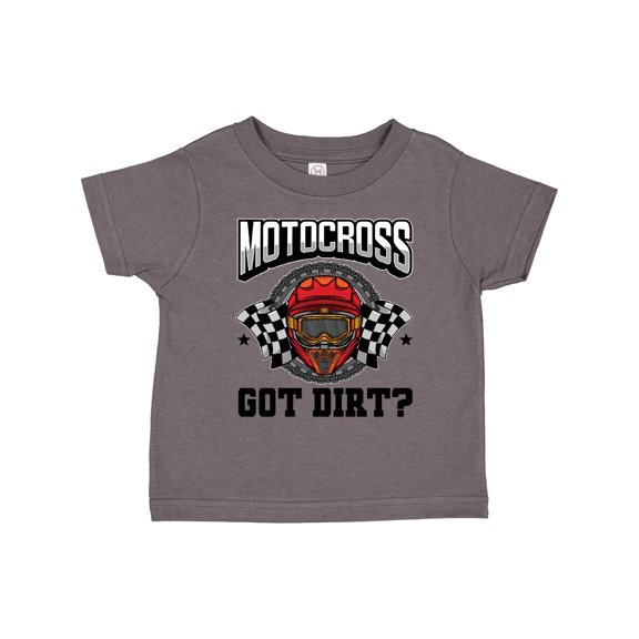 Inktastic Motocross Dirt Biking Got Dirt Boys or Girls Toddler T-Shirt