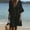 Black, variant on Gamivast Rompers for Women Linen Button Down V Neck Short Sleeve with Pockets Lightweightloose Fit Knee Length Romper Elastic Waist Vacation Beach Resort Summer Wear Pink L