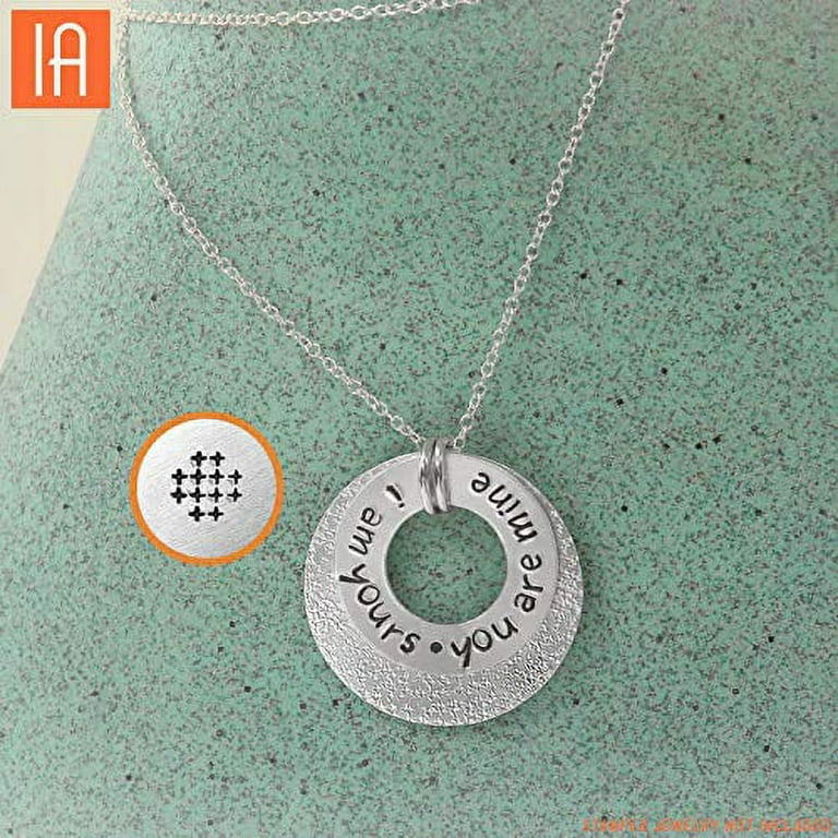 ImpressArt Metal Jewelry Stamps, Texture Designs Metal Stamp Pack