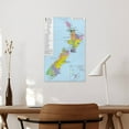 thumbnail image 4 of New-Zealand Map Posters Poster Decorative Painting Canvas Wall Art Living Room Posters Bedroom Painting 24x36inch(60x90cm), 4 of 6