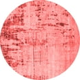 thumbnail image 1 of Ahgly Company Indoor Round Oriental Red Industrial Area Rugs, 5' Round, 1 of 4