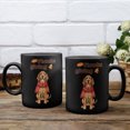 thumbnail image 3 of Happy Thanksgiving Bloodhound with Turkey Pumpkins Autumn Vibes Mug Dog Lover Coffee Tea Cup - 12018, 3 of 4