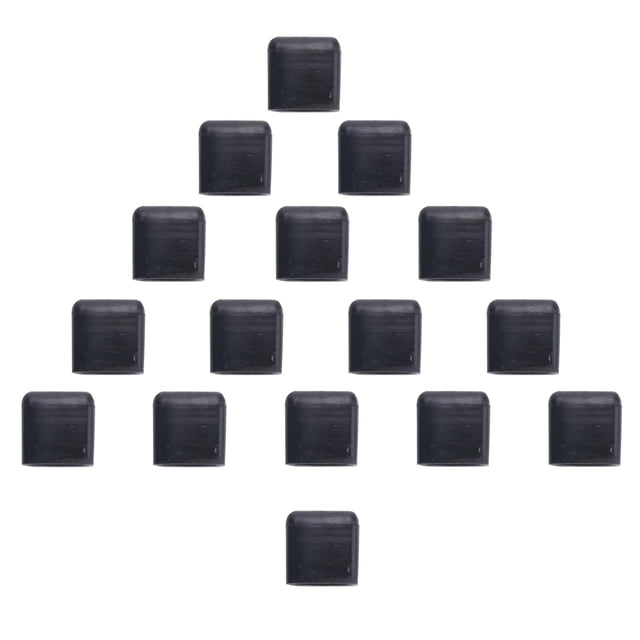 Parachoques de goma para freidora, repuestos de goma para bandeja de freidora, cubiertas protectoras antirayaduras para color negro
