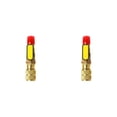 thumbnail image 2 of Speravity Refrigerador universal Conector de manguera adaptador de 1/4 a 5/16 pulgadas Válvulas de bola de Accesorio a prueba de fugas Amarillo 2piezas Speravity CBP296860, 2 of 6