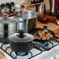 thumbnail image 3 of Bamboohart 13pcs Red Cookware Set  Stainless Steel Material  Non-Stick Pan  Kitchen Cookware Set  Non-Stick Pan Cooking Set  Various Pans Meet All the Needs of the Kitchen  The Best and M, 3 of 6