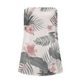 thumbnail image 4 of Fvwitlyh T-Shirts Couleur Unie Col Rond Lettres Anglaises Imprimées Manches Courtes T-Shirt Hauts pour Hommes et Femmes Rose,TTG, 4 of 5