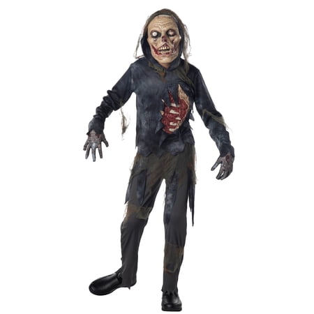 Way to Celebrate Xtreme Rotting Zombie Boys Halloween Costume Large
