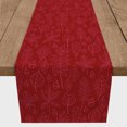 thumbnail image 3 of Creative Products Autumn Pattern Leaves On Red 4 16 x 72 Poly Twill Table Runner, 3 of 3
