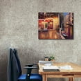 thumbnail image 3 of Epic Graffiti 'Night Café after Rain' by Haixia Liu, Canvas Wall Art, 34"x26", 3 of 8