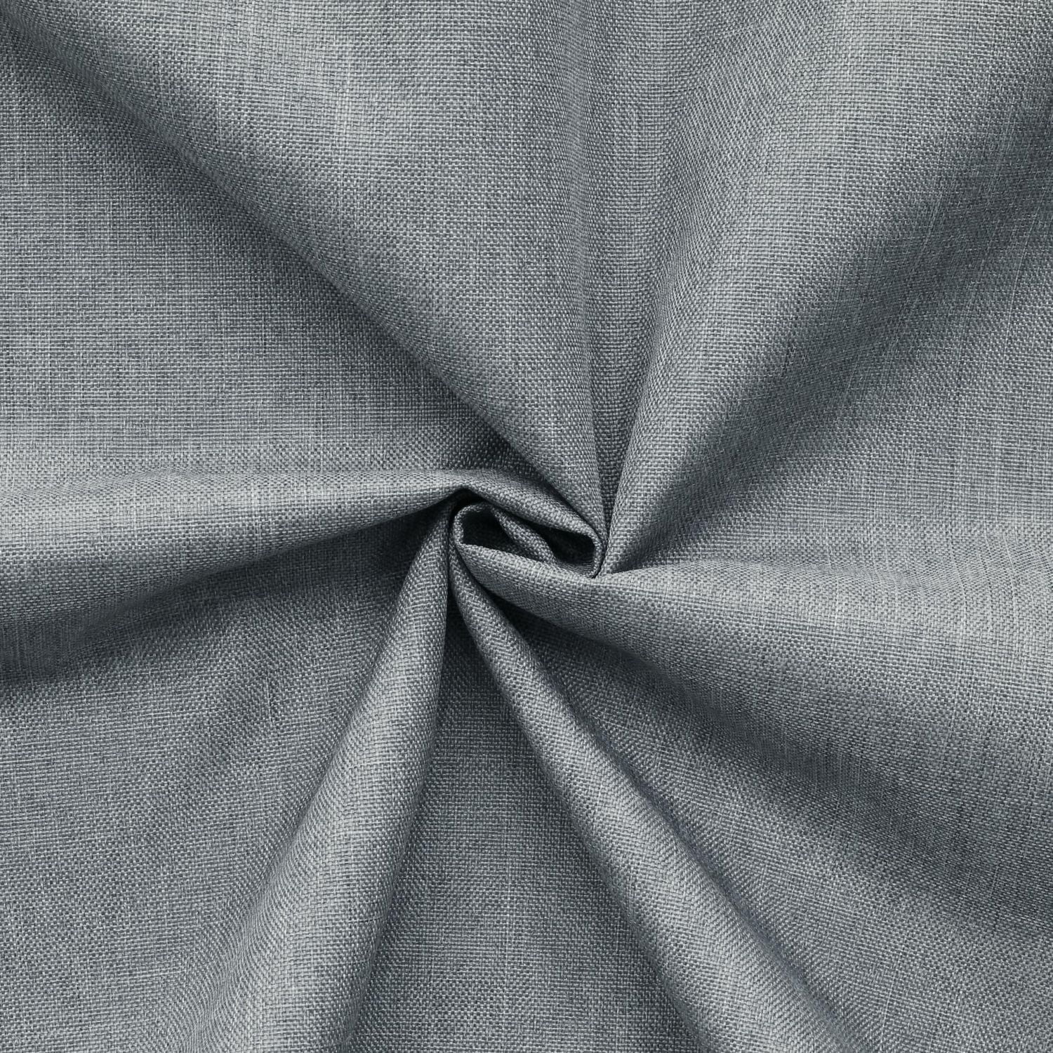 Loft Living Elba Total Blackout Textured Grommet Single Curtain Panel 52" x 84" in Blue