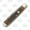thumbnail image 2 of Rough Ryder KB201RAMSHORNBONE Trapper Rams Horn Jigged Bone,Multi, 2 of 2