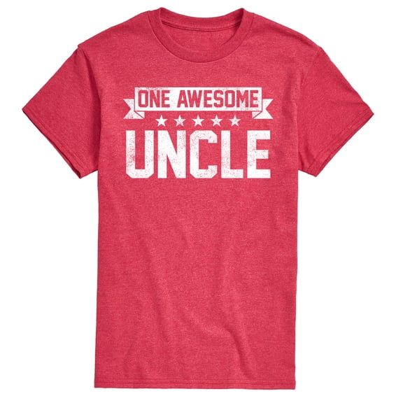 Instant Message - One Awesome Uncle Short Sleeve Graphic T-Shirt