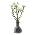 thumbnail image 1 of Mini jarrón decorativo de vidrio, flors artificiales moradas, decoración decorativa – Adorno de nevera magnética para baño, cocina y dormitorio, 1 of 7