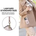 thumbnail image 4 of Elegante funda multifuncional tipo cartera para iPhone 14 Pro Max con correas, ranura para tarjetas, soporte para anillo, protección para cámara, material de PU, a prueba de golpes, anti-th, 4 of 5
